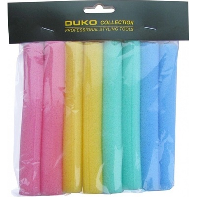 DUKO-EXIM DUKO Molitanové papiloty na vlasy 20mm - 8ks