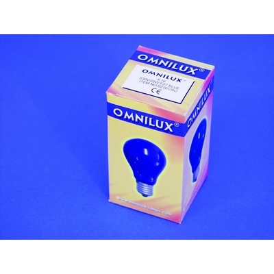 Omnilux 230V 25W E27 A19 modrá