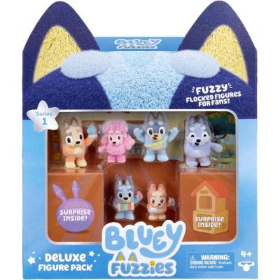 Moose Комплект фигурки Moose Bluey - Fuzzies, делукс, 8 броя (19358)