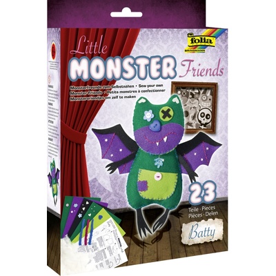 Filcová postavička Batty Little Monster Friends
