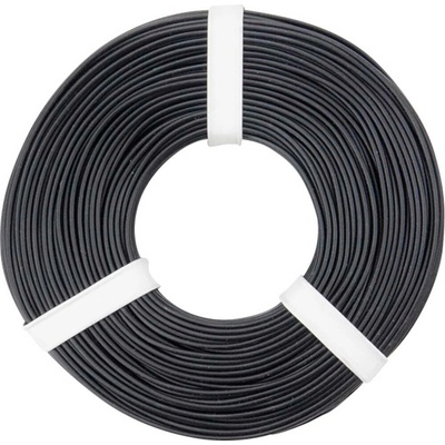 Donau Elektronik 125-051 lanko/ licna 1 x 0.25 mm², černá 50 m