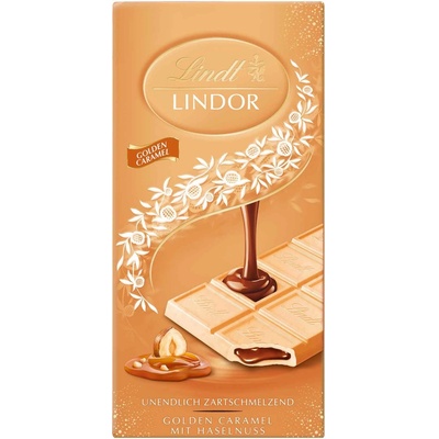 Lindt Lindor Golden Caramel 100 g