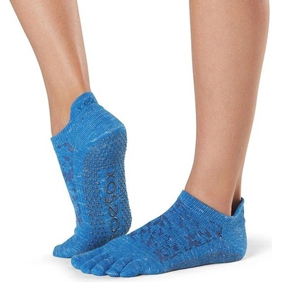 ToeSox LOW RISE prstové protiskluzové ponožky LAPIS