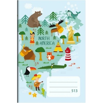 Notes školský zošit linajkový 513 A5