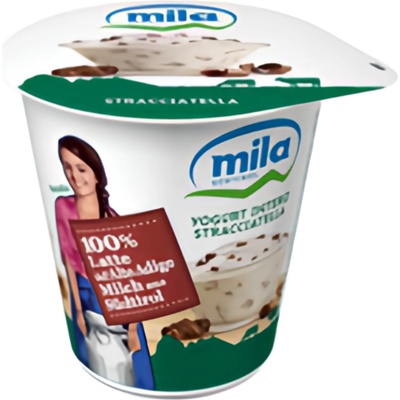 Mila Jogurt stracciatella s kousky čokolády 125 g