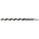 MTX Свредло за дърво спирално, 25 х 230 mm, 6-стенна опашка MTX