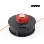 uni Кордова глава с корда за тример, 2.4 мм, средна, M10x1.25LH, (05951) (UNI-05951)