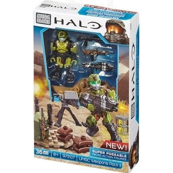 Mega Bloks Halo figurka UNSC se zbraněmi