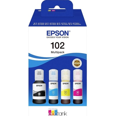 Atrament Epson 102 Multipack - originálny