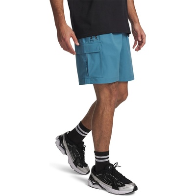 Under Armour Къси панталони Under Armour Men's Vibe Woven Cargo Shorts - Blue/Black