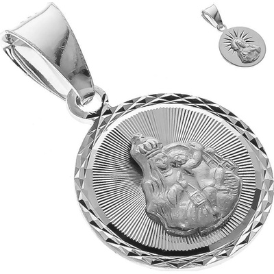 Argento Stříbrný přívěsek Škapulíř 85606