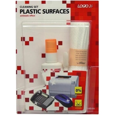Logo Čist. sada na plasty, rozprašovač 50 ml, 10 ubrúskov, 3 aplikátory
