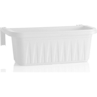 BAMA Závěsný truhlík RONDINE terracotta 50 cm bílý