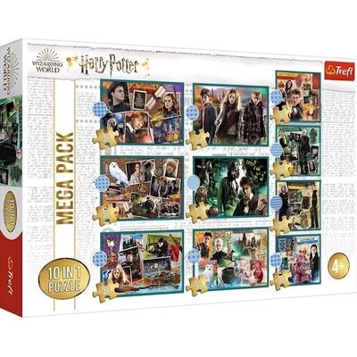 Trefl MEGA Pack 10v1 Vo svete Harryho Pottera 329 dielov