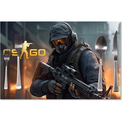 Sablio Prestieranie CSGO Vojak 2 40x30cm