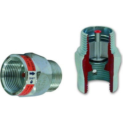 IVAR Bezpečnostní nadprůtoková pojistka GST typ L-FM - 3/4"FM - 4 m3/h (GS02320200)