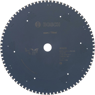 Bosch Pílový kotúč Expert for Steel 305 x 25,4 x 2,6 mm, 80 zubov 2608643061