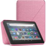 Amazon Fabric Case for Fire 7 Tablet (Compatible with 12th Generation Tablets Only, 2022), Pale Pink - 53-028306 (53-028306)