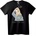 NOONEBRAND Тениска Парижка Готина Мадама - 4XL, Black