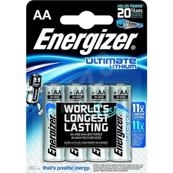 Energizer Ultimate Lithium AA 4ks 35035752