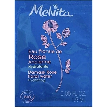 Melvita Damask Rose органична хидратираща флорална вода за лице и шия 15 ml *мостра