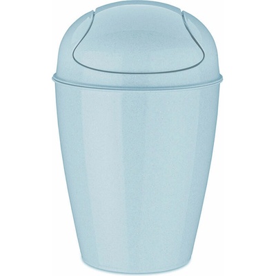 Koziol s otočným vekom Del S, plast, recyklovaný modrý, 5 l, 1402126