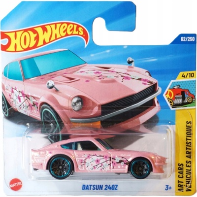 Mattel Hot Wheels Datsun 240Z růžové 1:64