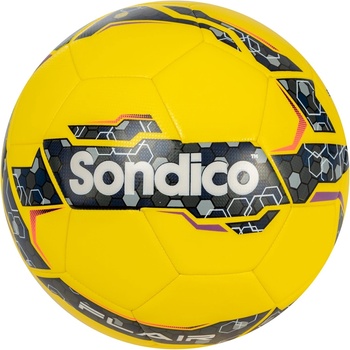 Image 1 of Sondico Flair Football - Yellow/Black