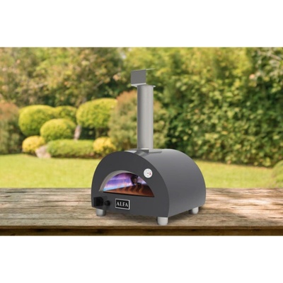 Alfa Forni Linea Moderno Portable Pizza Oven Ardesia Grey