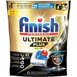 Finish Ultimate Plus всичко в 1 обикновени капсули за миялна машина 45бр + подарък проба продукт (5999109582478)