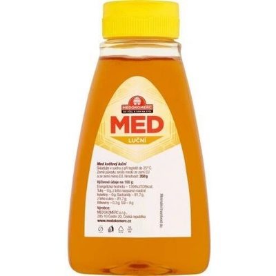 Medokom med lúčny dávkovač 350g