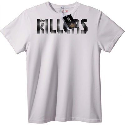 NOONEBRAND Тениска The Killers точков лого - 2XL, White