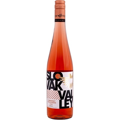 Slovak Valley Cabernet Sauvignon Rosé Polosuché 11,5% 0,75 l (čistá fľaša)