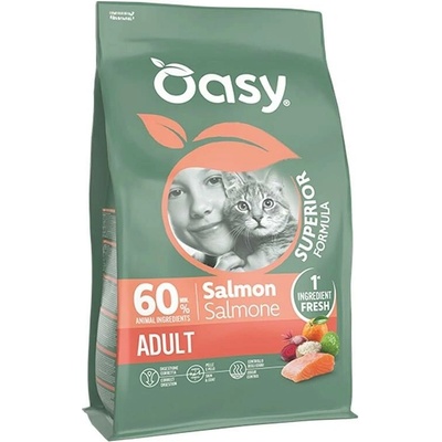 Oasy Cat Superior Adult losos 6 kg