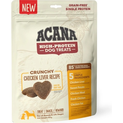 ACANA SUŠENKY KRŮTÍ JÁTRA 100 g