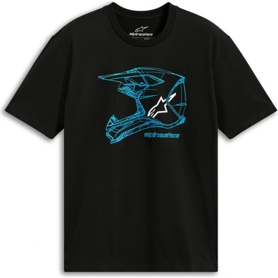 Alpinestars MX Helmet CSF čierne /modré