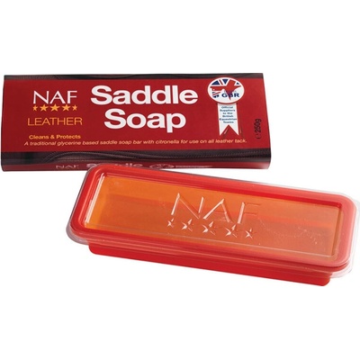 NAF Saddle Soap mýdlo na kůži s glycerinem, balení 250g