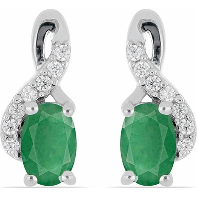 Nefertitis Náušnice stříbrné Ag 012172 EM NF55452