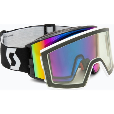 SCOTT Скиорски очила SCOTT React mineral black/white/enhancer teal chrome/pro green