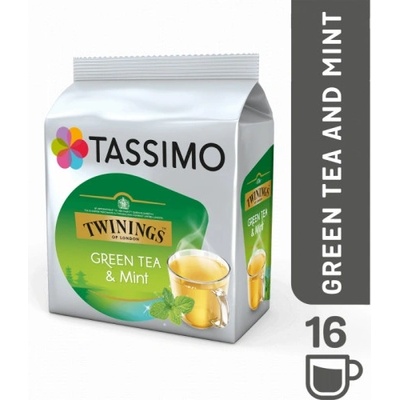 Tassimo Twinings Zelený čaj s mätou 16 ks