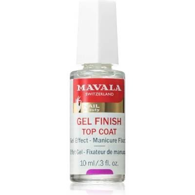 Mavala Gel Finish Top Coat vrchní lak na nehty 10 ml