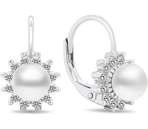 Brilio Silver náušnice EA426W