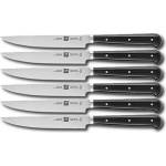 ZWILLING Комплект ножове за пържоли STEAK SET, 6 бр. , черен, Zwilling (ZW39029001)