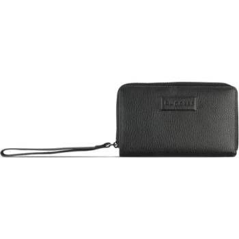 BUGATTI Дамски кожен портфейл Bugatti Elsa Zip Wallet, черен (49 4625 01)