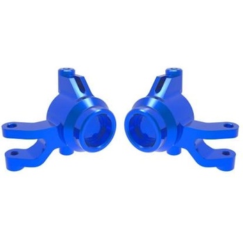 Traxxas предни алуминиеви главини сини (чифт)