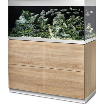Oase HighLine Optiwhite akvarijní set dub 302 l