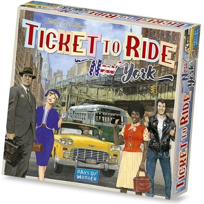 Days of Wonder Настолна игра Ticket to Ride - New York