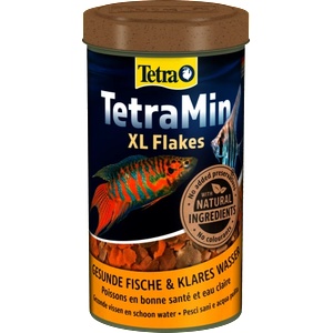 TETRA TetraMin XL Flakes (Тетрамин Флейкс XL) основна храна за всички видове декоративни рибки на люспи