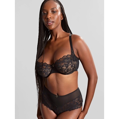 Panache Allure balconette 10761 Black/Latte