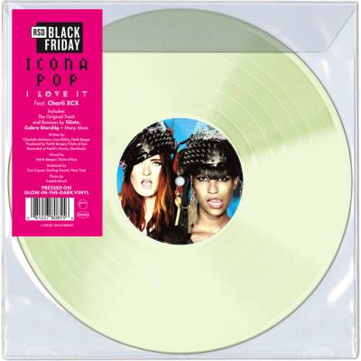 Icona Pop - I Love It Feat. Charrli XCX Glow In The Dark Vinyl LP